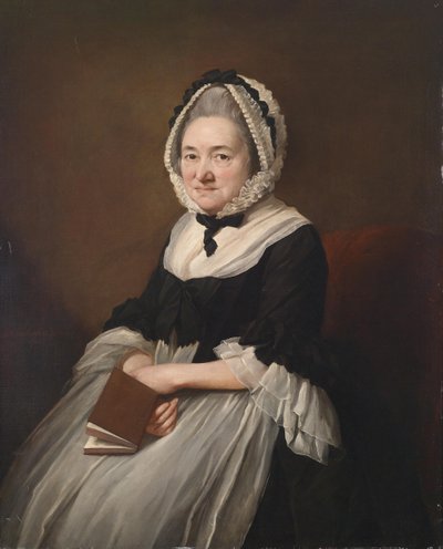 Portrait de Mme Stevenson, signé et daté au milieu à gauche - Mason Chamberlin